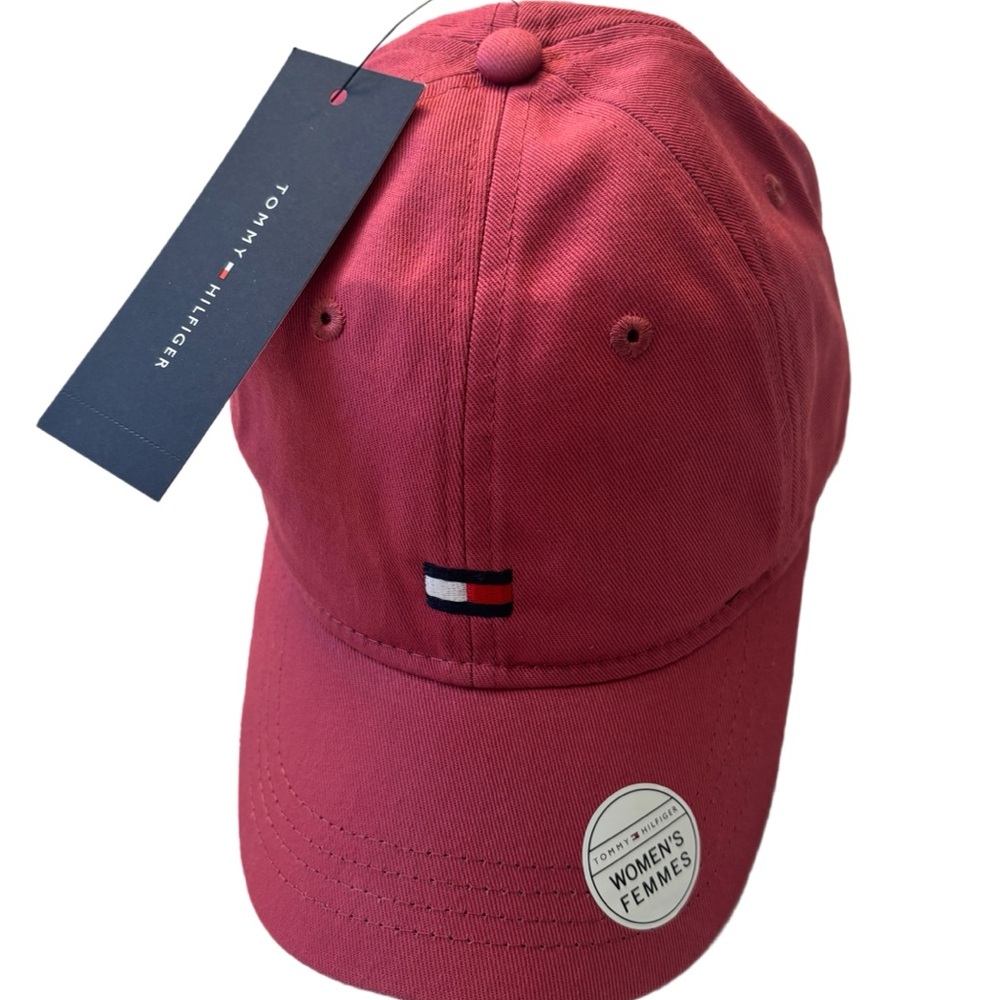 Tommy Hilfiger Red Baseball Cap